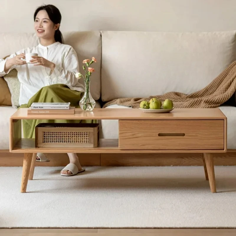 

Транспортный журнальный столик для гостиной, деревянный декор, квадратные роскошные журнальные столики, минималистичный современный японский креативный вспомогательный столик Mesa