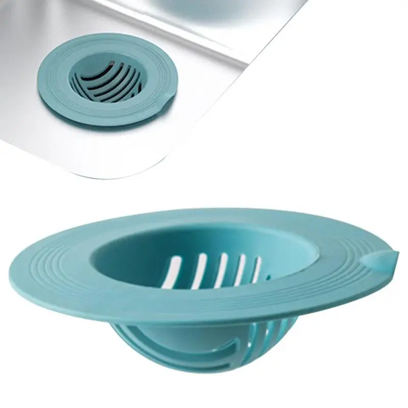 

Silicone Kitchen Sink Drains Bathtub Plugs Strainers Sewer Hair Filter Bath Drain Stopper Sink Floor Drain Kitchen Accessories