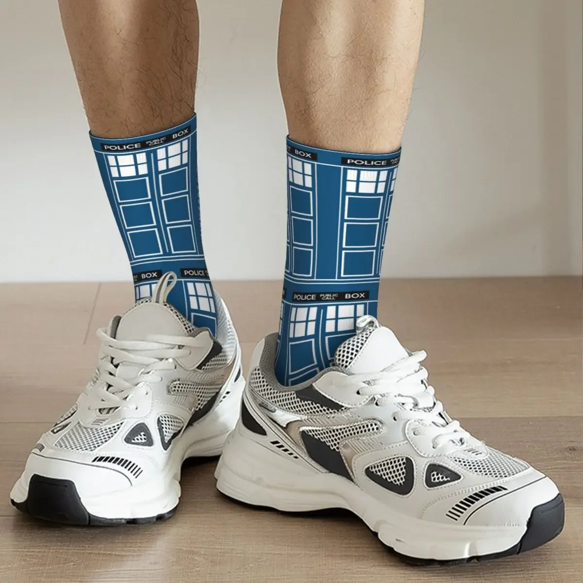 Policebox Socks Harajuku High Quality Stockings All Season Long Socks Accessories for Unisex Birthday Present