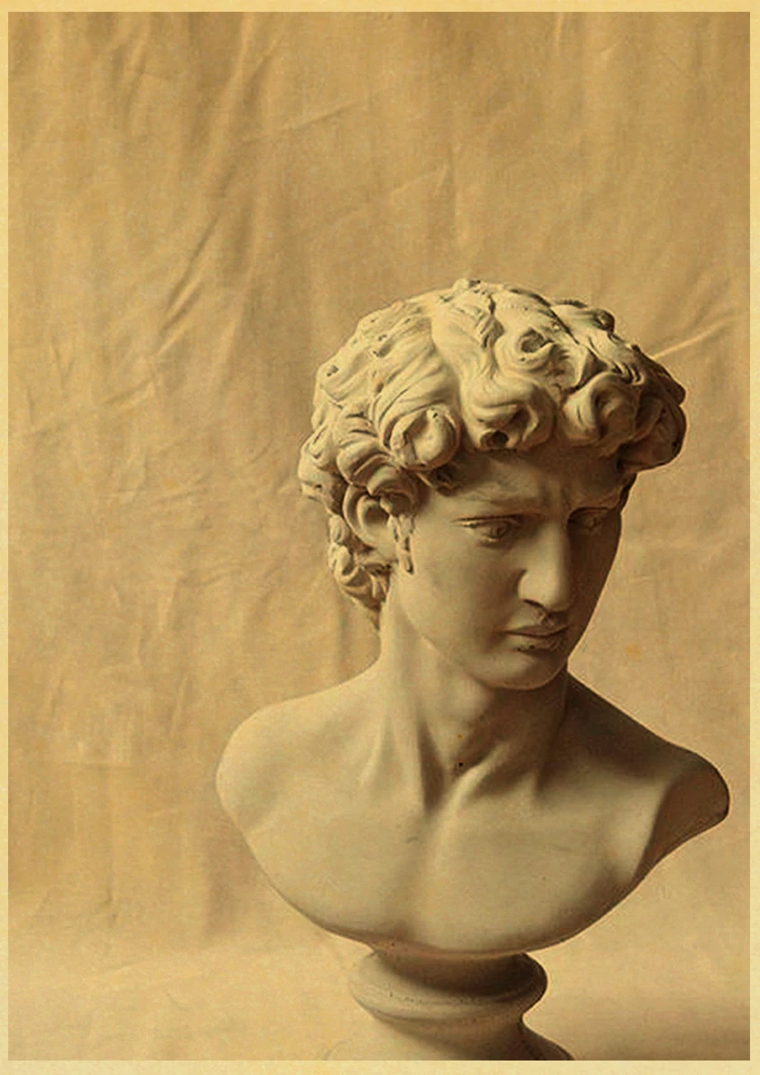 Retro Sculpture  Poster Prints and Posters Home Living Bed Room Decor Art Bar Cafe Pictures Frameless Wall Painting - Image 2