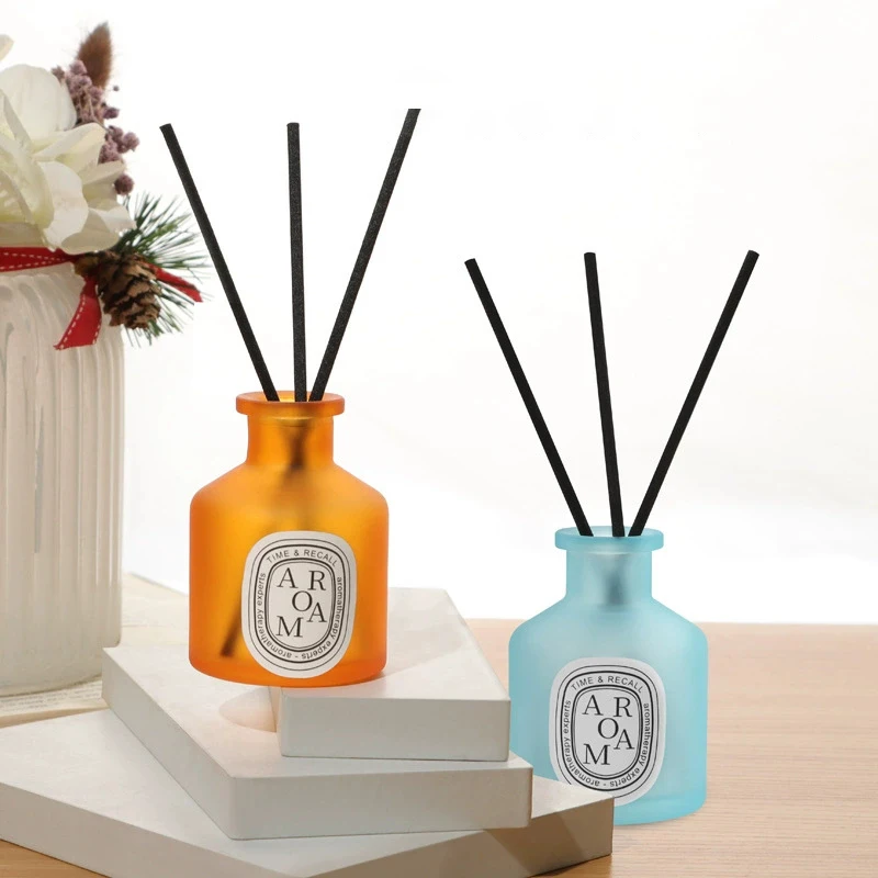 50 مللي عطر منزلي عديم اللهب غرفة فريزيا جاردينيا زيت عطري مع عصا ناشر الروطان غرفة المنزل معطّر الهواء ديكو #3