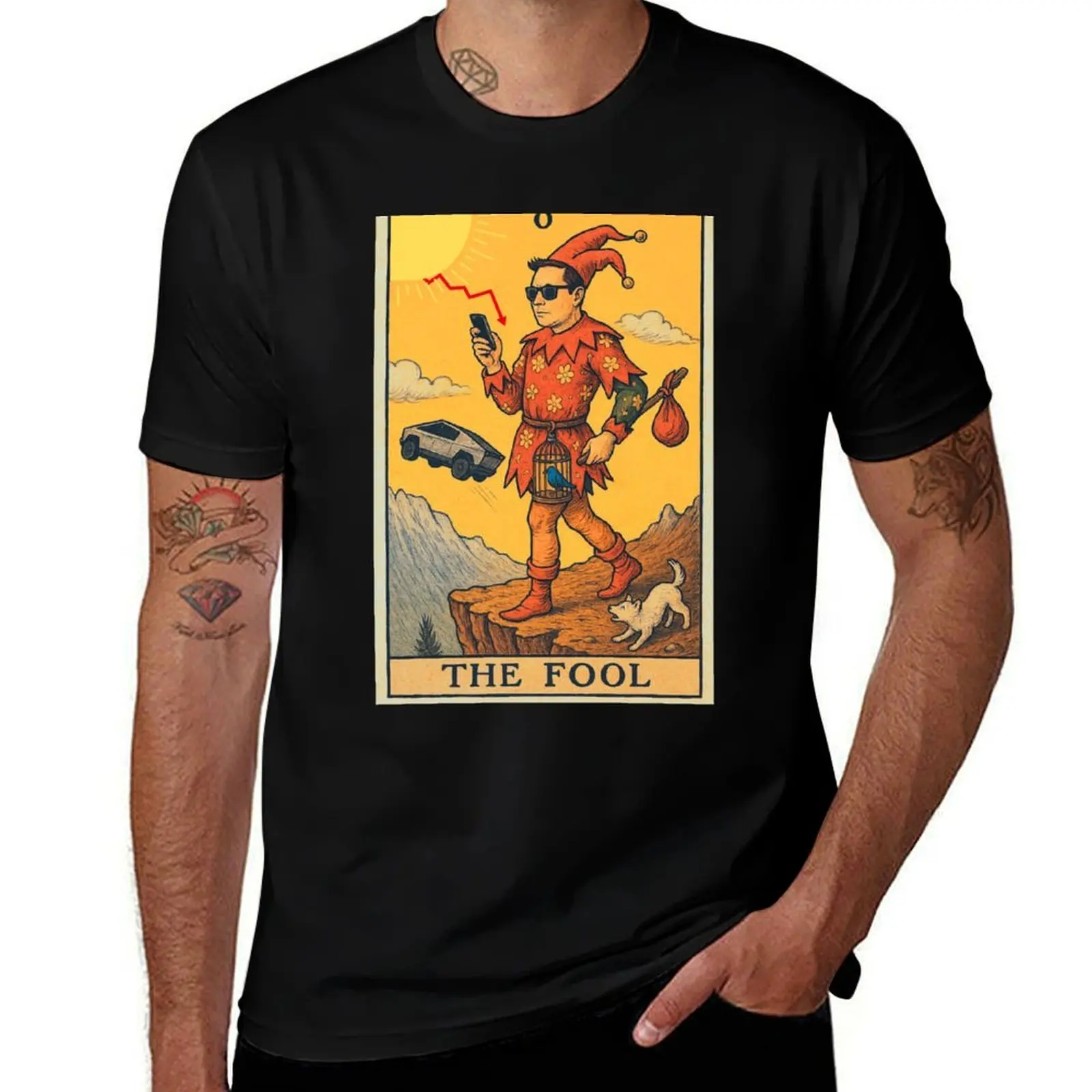 The Fool: From Hero to Zero T-Shirt Worker Basic Short Sleeve Tee T-Shirt