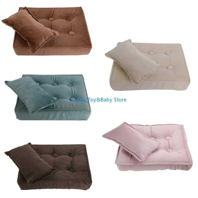 C90B Baby Photography Props Mini Mini and Palow Pasing Decor Month Supply Supply Supply Supply