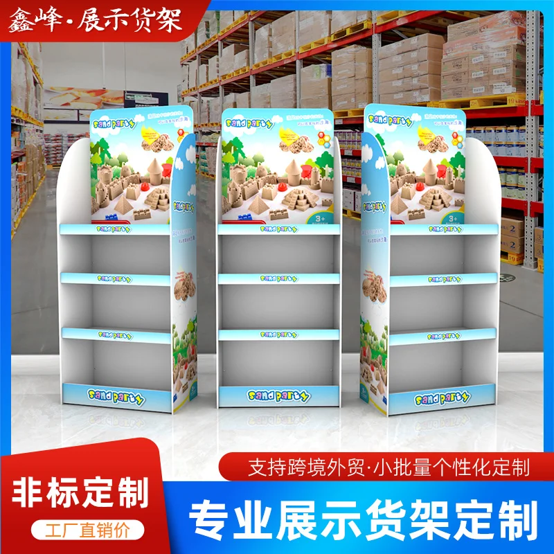 Custom. Supermarket Shelf Desktop Product Display Rack PVC PVC Expansion Sheet) PVC Foam Board Display Food Convenience Store Cu