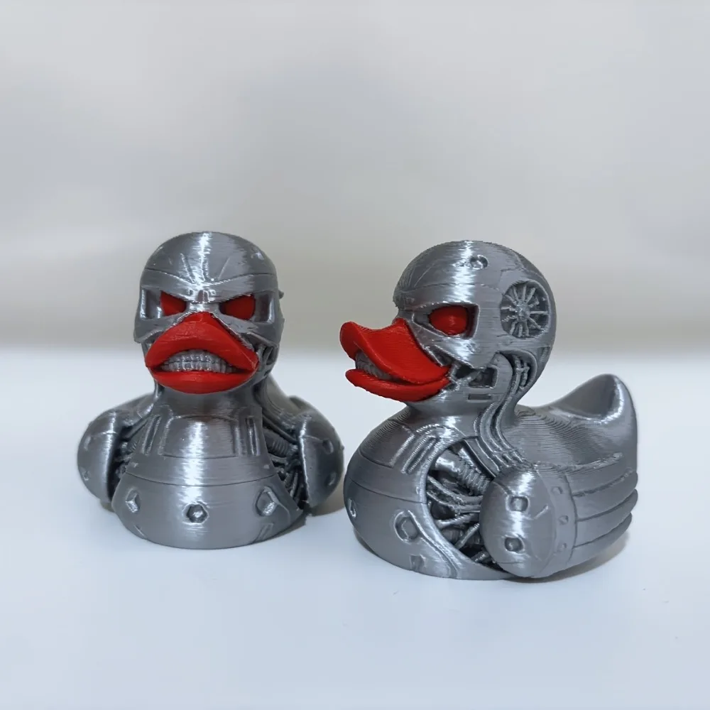 Mecha Duck Decoration Ornaments, Niche Personalized Trendy Accessories, Desktop Bookshelf Decorations, Holiday Decorations view 3