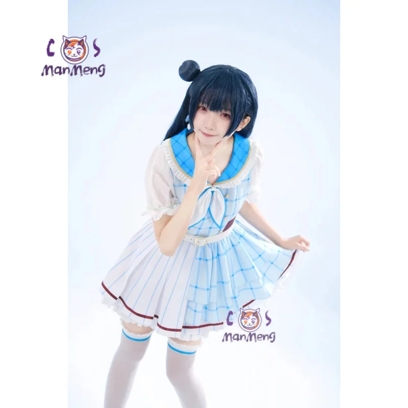 

Аниме Lovelive Aqours, униформа команды в честь 15-летия, милое милое женское платье, карнавальный костюм, наряд для вечеринки на Хэллоуин