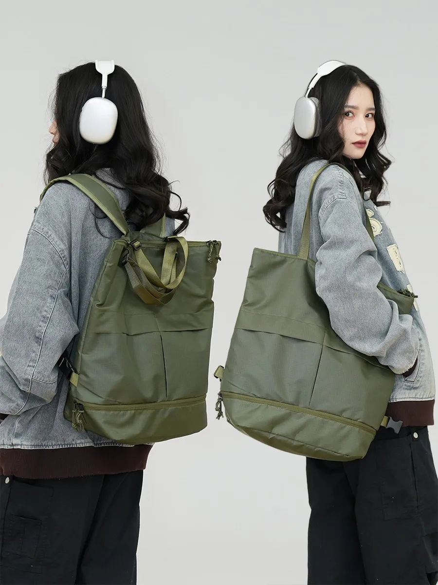 

Многофункциональная сумка-тоут большой вместимости, портативная дорожная сумка, легкая сумка для поездок на работу, студенческая сумка для книг, студенческая сумка-портфель