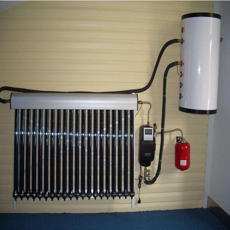 2026 High Quality & Best Price Balcony Glass Tube Low Pressure Solar Water Heating Balcony Pressurized Split Solar Water Heaterp