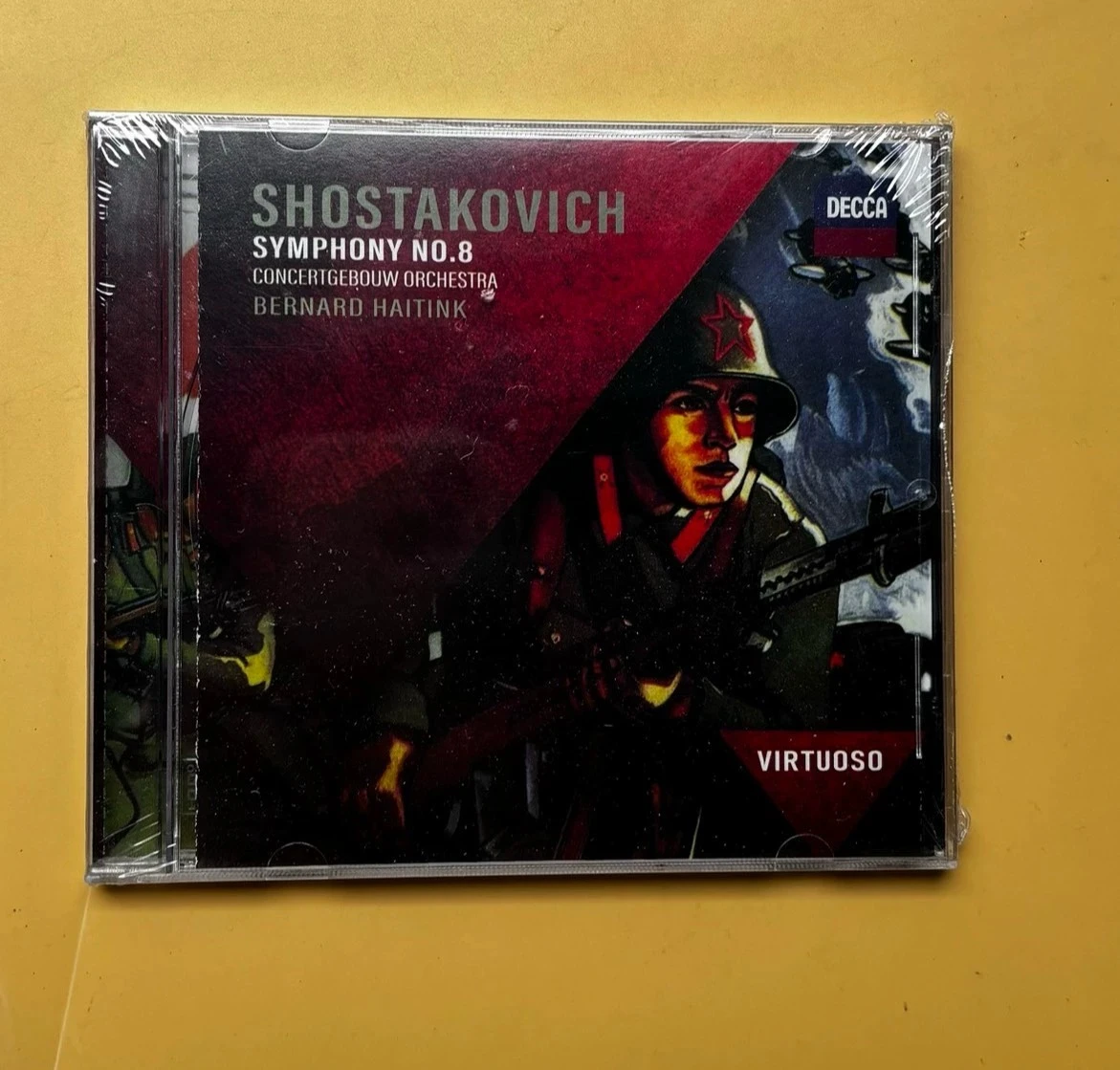 Classic Concertgebouw Orchestra Bernard Haitink Music CD Shostakovich Symphony No.8 Album Music Record Cosplay Soundtracks Box