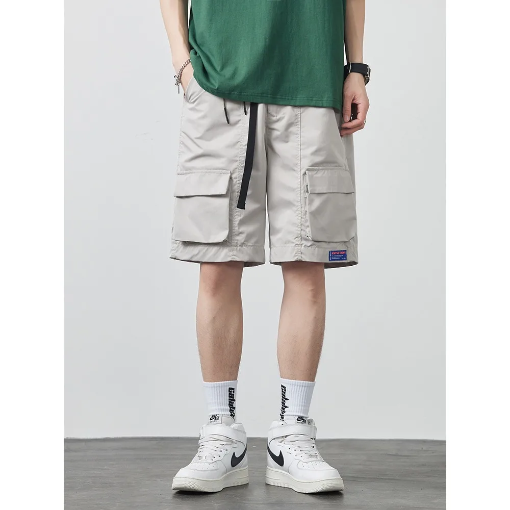 2024 Summer New Casual Shorts Men's Fashion Brand Versatile Casual Pants Men's cargo Loose shorts  pants men  streetwear