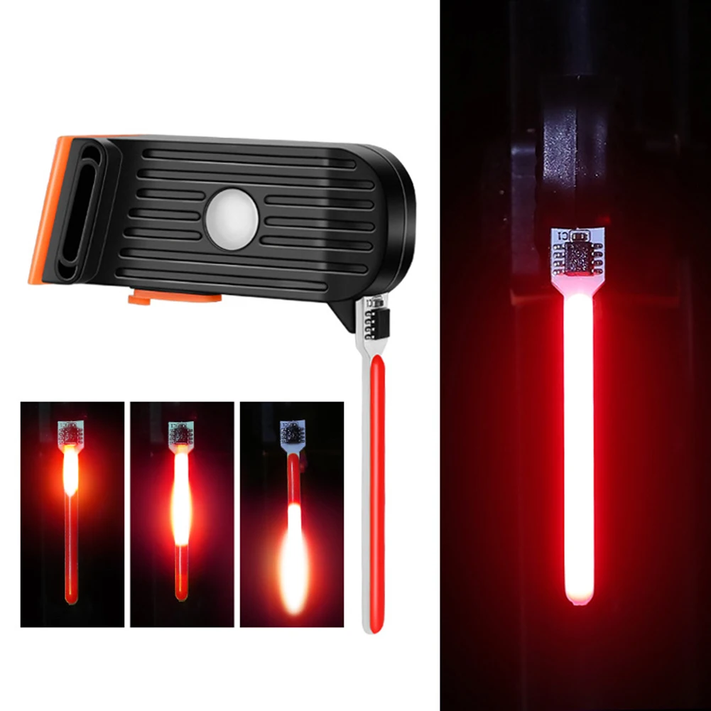 AliExpress TOOPRE Waterproof USB Rechargeable Bike Tail Light High Visibility Cycling Safety Light with Streamlined Design and Various Light Modes