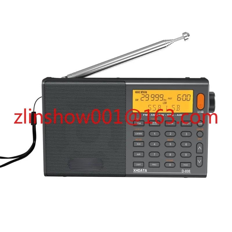 Well Priced XHDATA D-808 Portable Radio AM FM Shortwave SSB World Band AIR Band SSB Receiver PLL