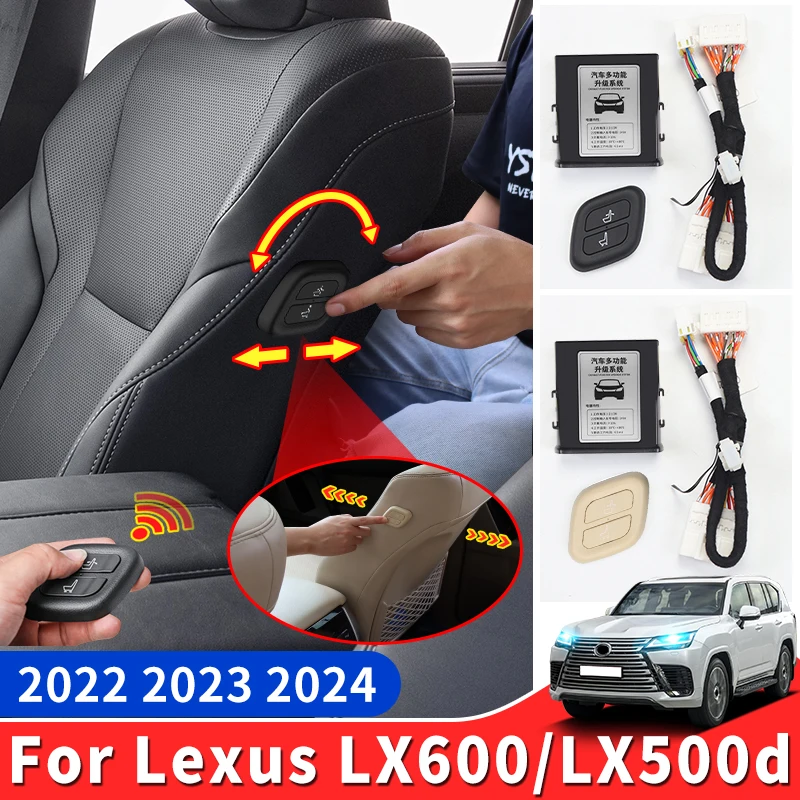 

Co-Pilot Seat Button Control Device For 2022 2023 2024 Lexus 600 LX600 LX500d Interior Upgrade Accessories Modification Tuning