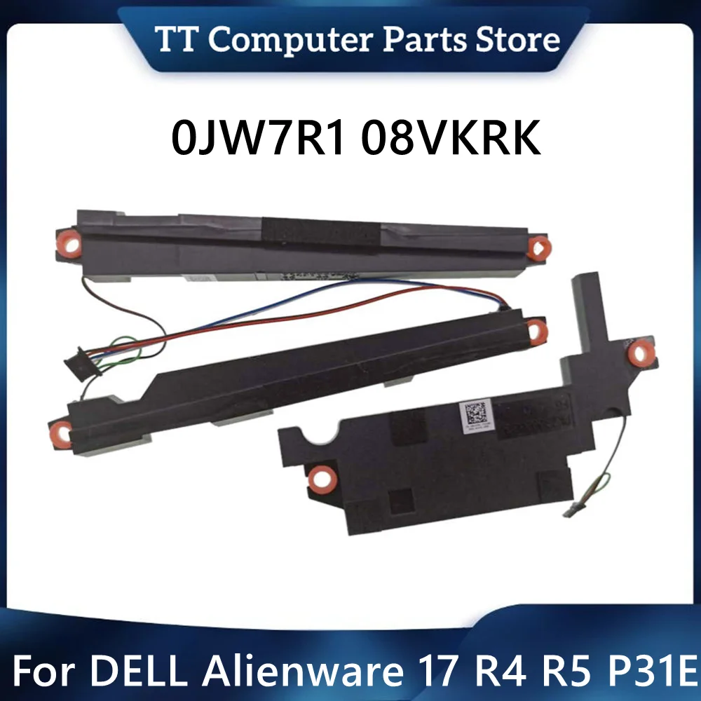 

0JW7R1 08VKRK New Original For DELL Alienware 17 R4 R5 P31E Laptop Built-in Speaker CN-0JW7R1 CN-08VKRK Internal Speaker Sound