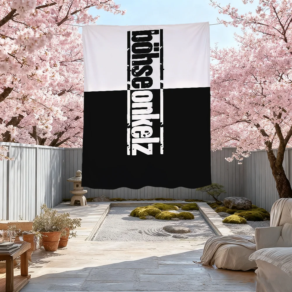 G-Germany B-Bohse flag For Outdoor O-Onkelz-z Camping Bar Picnic Party Home Decoration Ornaments Banner