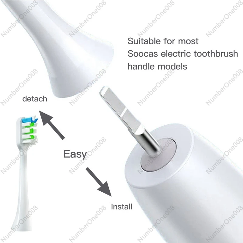 Replacement Toothbrush Heads SOOCAS V1X3/X3U X1/X3/X5 Electric Tooth Brush Heads