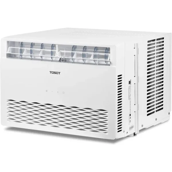 

TOSOT 10,000 BTU Window Air Conditioner - Energy Star, Modern Design, and Temperature-Sensing Remote - Window AC for Bedroom