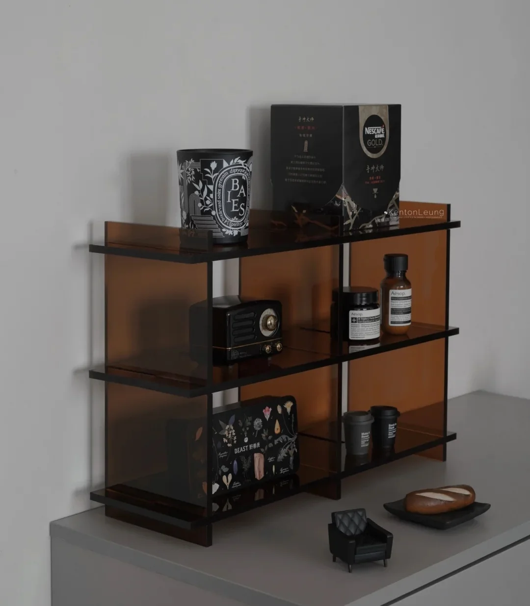 

Acrylic Cosmetic Storage Ra Multi-Functional Free Combination Desktop Organizer Perfume eup Holder Nordic Sle Rectangular