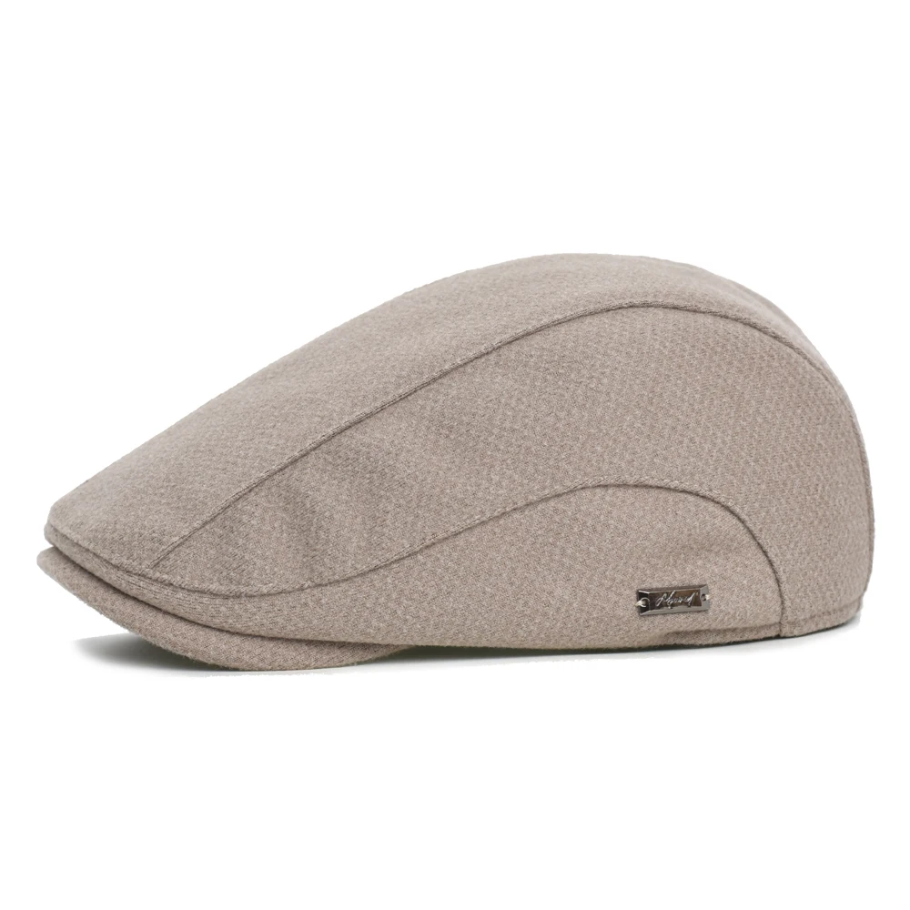 Winter Herbst Warme Zeitungsjunge Mütze Männer Frauen Plaid Dicke Vintage Casual Berets Mode Flachen Hut Schirmmütze Einstellbar – Detail 17