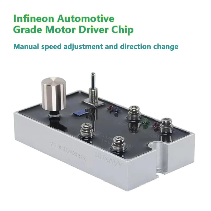 High-Power DC Motor Speed Regulator/Module/Controller 12V24V Forward And Reverse Manual Control Adjustable Frequency