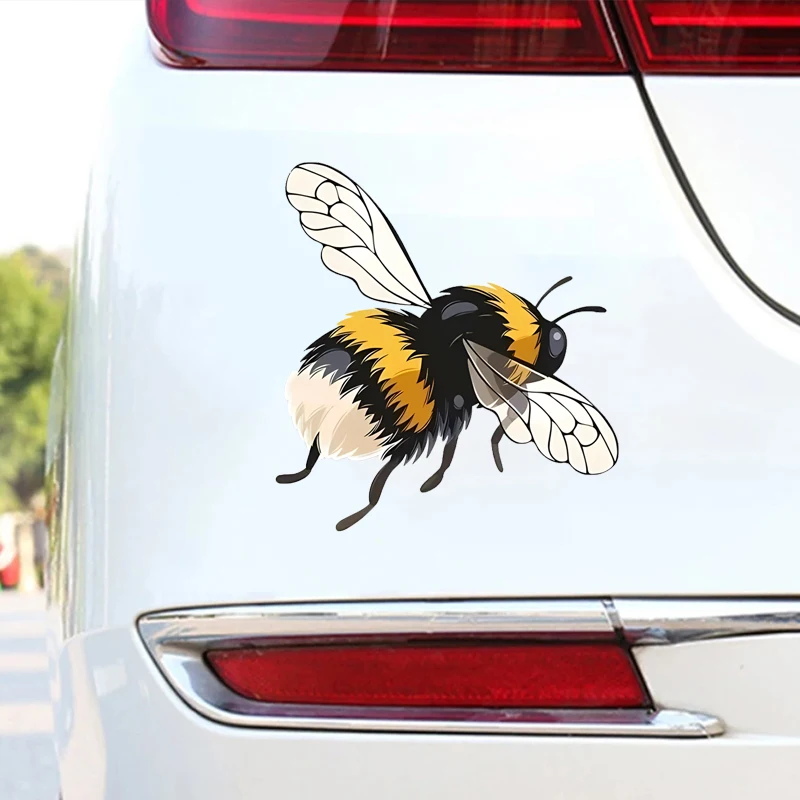 Lovely Little Bee Car Sticker For Laptop Bottle Truck Phone Motorcycle Van SUV Vehicle Paint Window Wall