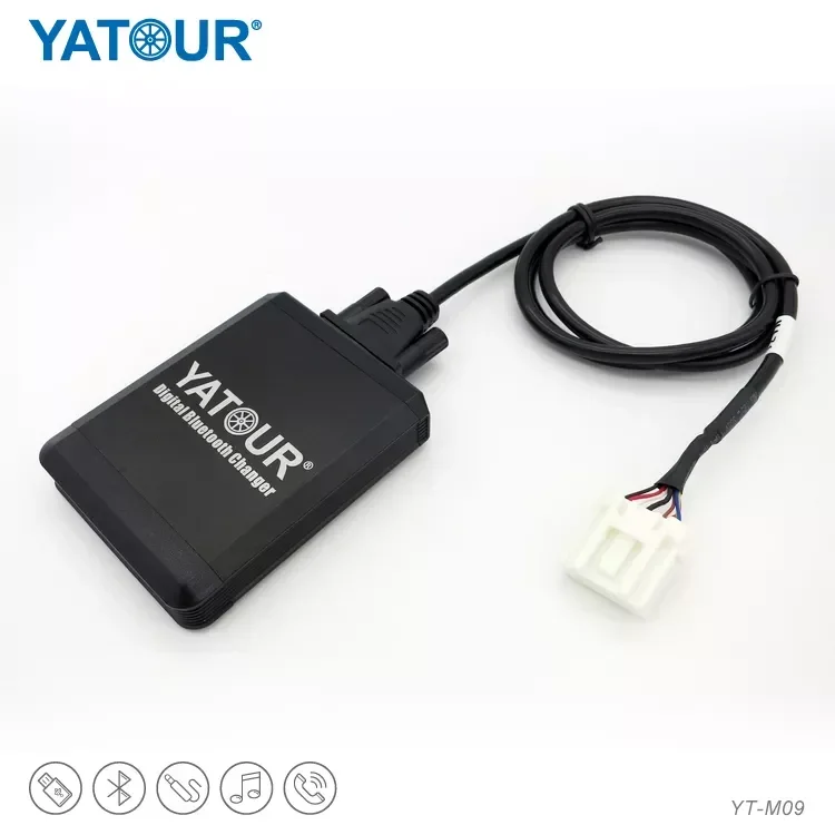 Bluetooth USB AUX Adapter Phone Call Hands Free Kt For Mazda 2 3 5 6 Miata MX5 SPD CX7 RX8