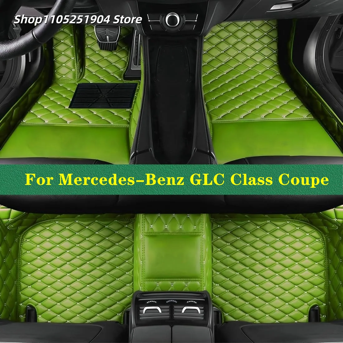 

Автомобильные ковры, автомобильные коврики для Mercedes-Benz GLC Class Coupe 2018 2019 2020 2021 2022 2023 2024, автомобильные коврики, аксессуары для интерьера