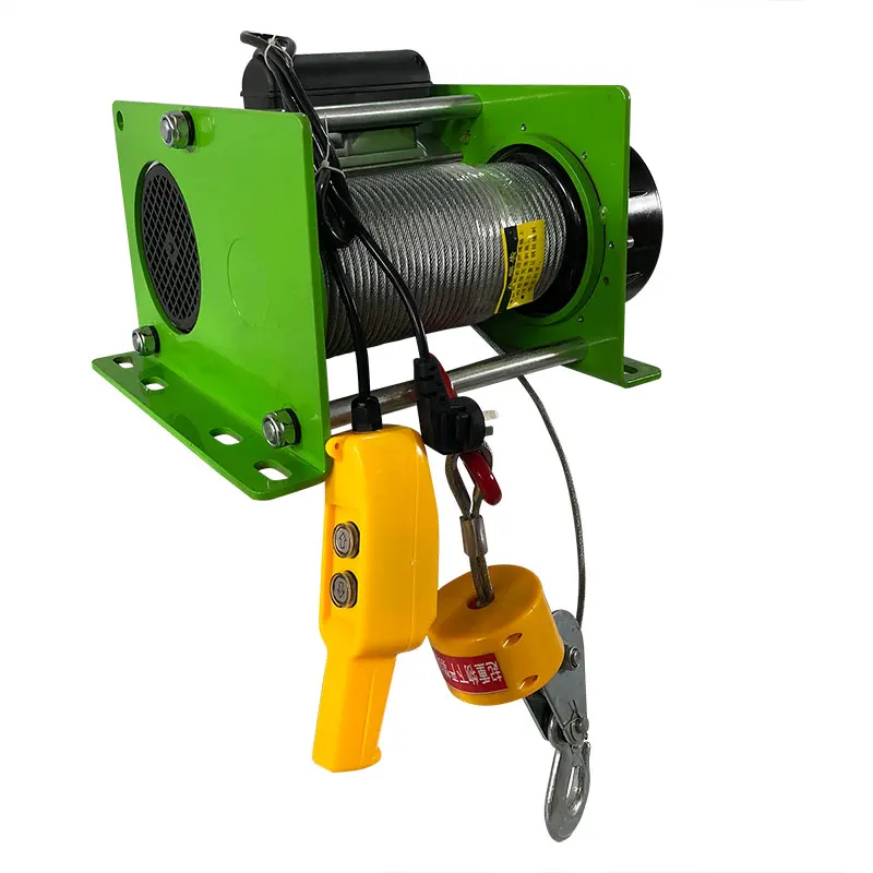 

Hoist 220v household small crane 1 ton multi-functional building hoist 380v electric hoist small