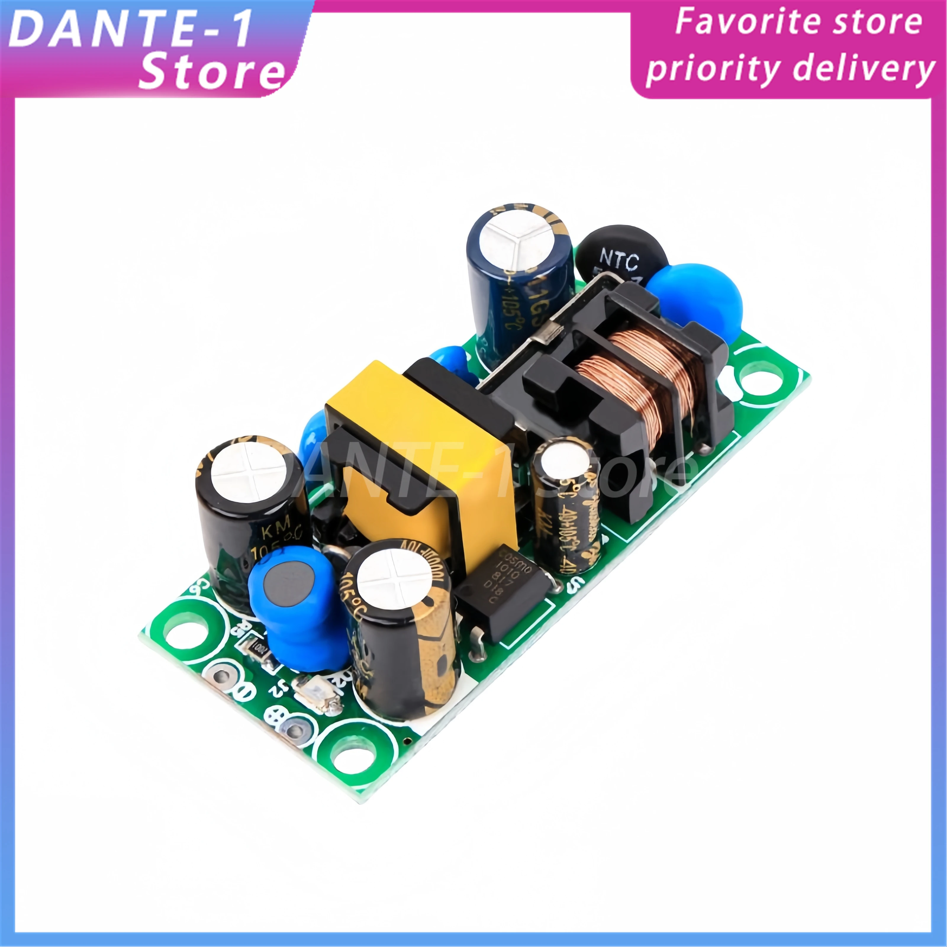 DC 3.3V 5V6V9V12V24V 5w switching power supply bare board voltage regulator low ripple sufficient power