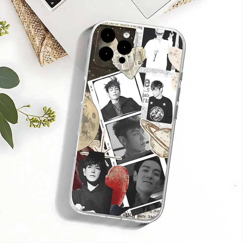 C-Choi S-Seung Hyun T-TOP Telefoonhoesje voor iPhone 17,16,15,14,13,12,11 Pro,Max,Plus,X,XS,XR,SE4,E Mini Transparante Soft Cover