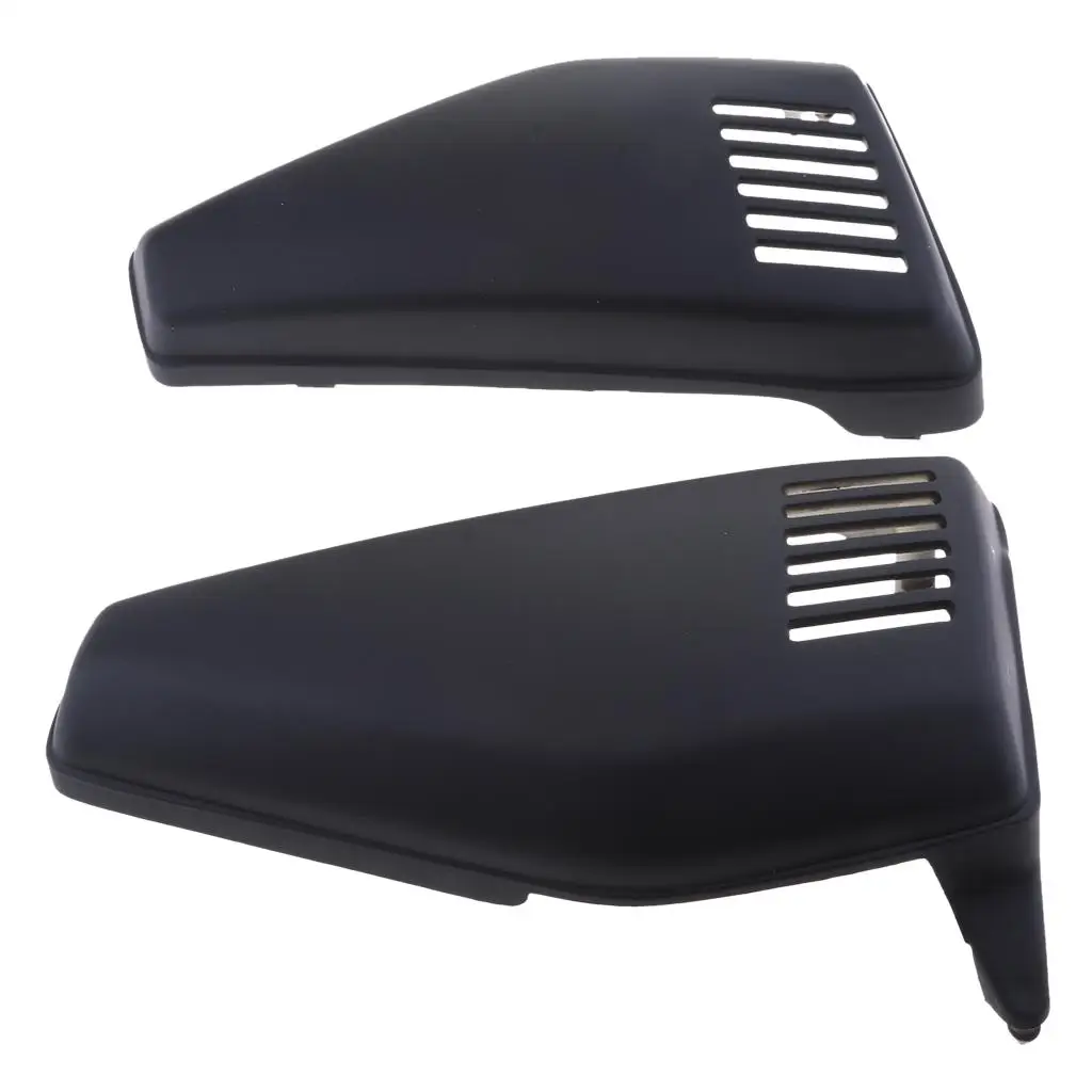 MagiDeal 2Pcs Black Motorcycle Panel Side Cover for Honda CG110 CG125 JX110