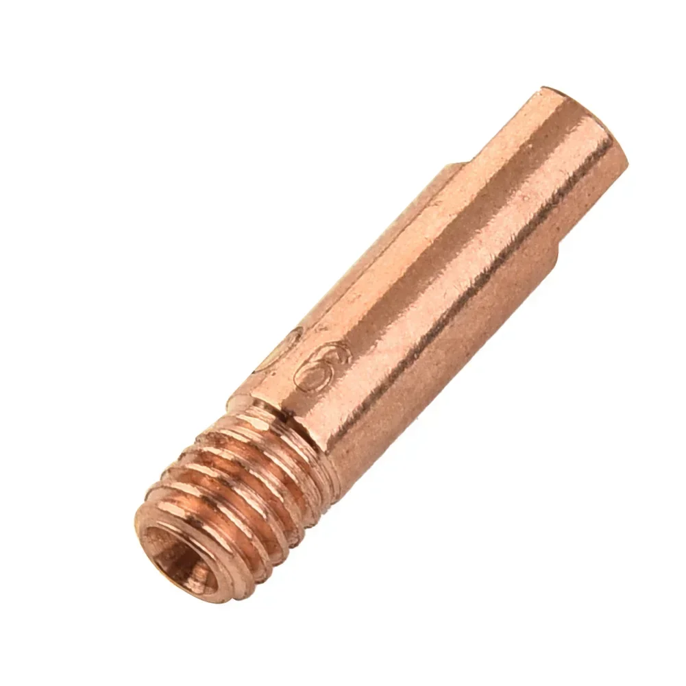 

Welding Contact Tip Length 25mm MB15AK MIG Welder Torch 10pcs For Binzel Style Torches 0.6 - 1.2mm High Quality