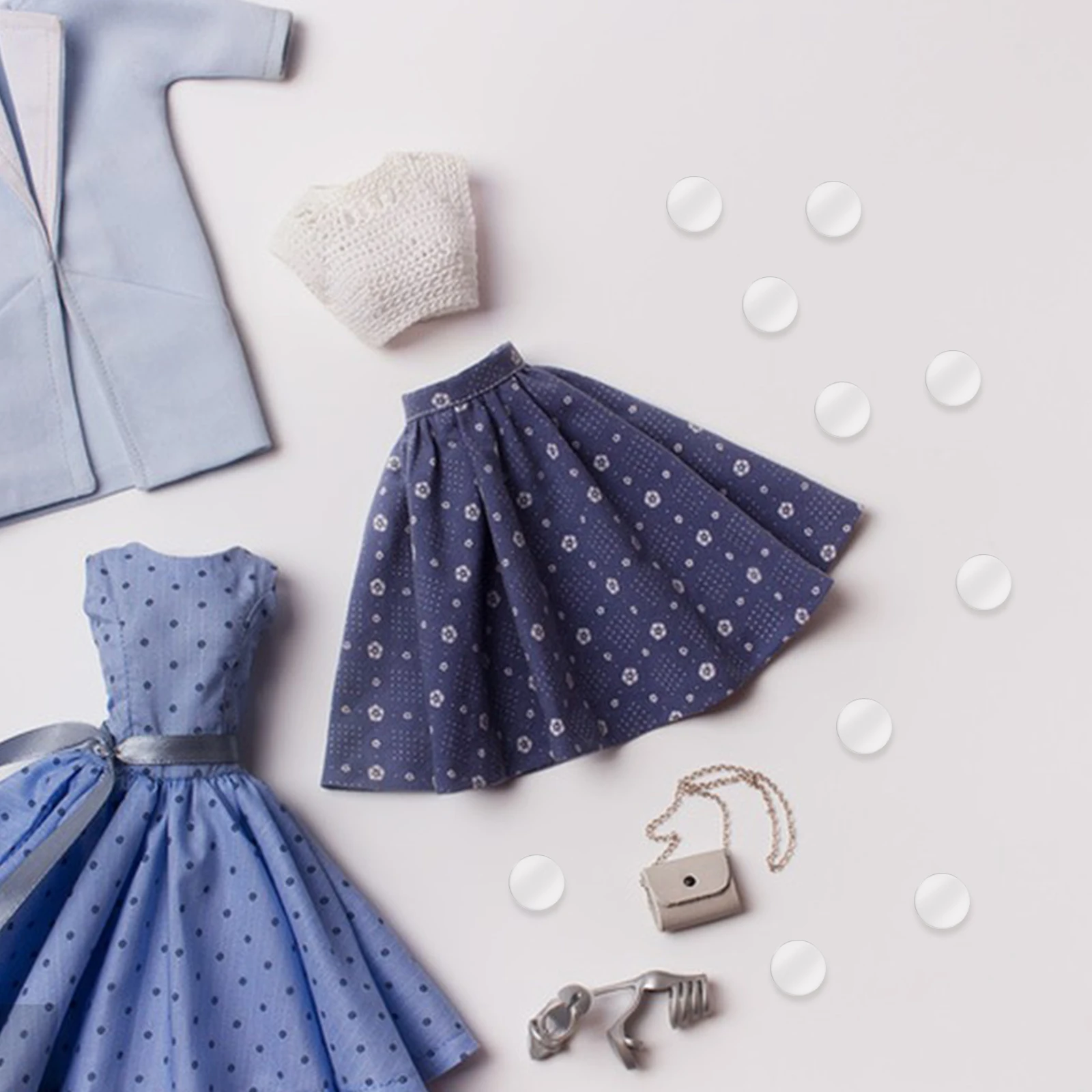 

Glass Eye Patches For Diy Stuffed Accessories Decorative Craft Eyes Replacement Mini Glass Eyeballs Smooth Realistic