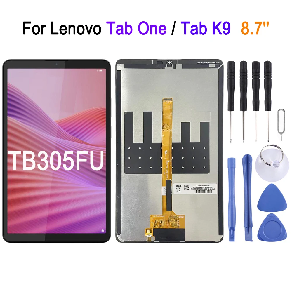 tb305fu-lcd-screen-for-lenovo-tab-one-2025-tab-k9-tb305fu-87''-lcd-display-touch-screen-repair-replacement-spare-part