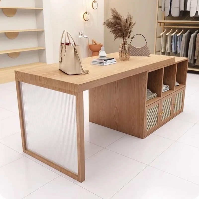 

Clothing store Nakajimadai shelf Small store Water table Retractable bar display cabinet Front desk display rack