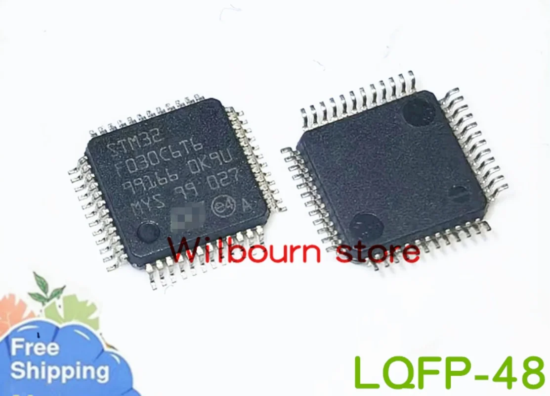 10PCS/LOT STM32F030C6T6 STM32F030C6T6TR  STM32F030CbTb STM32 F030C6T6 LQFP48 New original