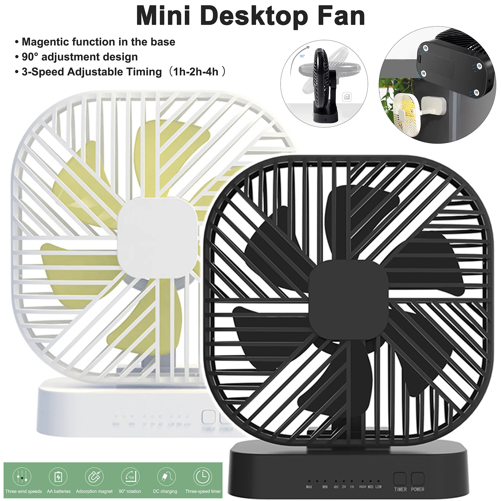Magnetic Mini Fan D… - image