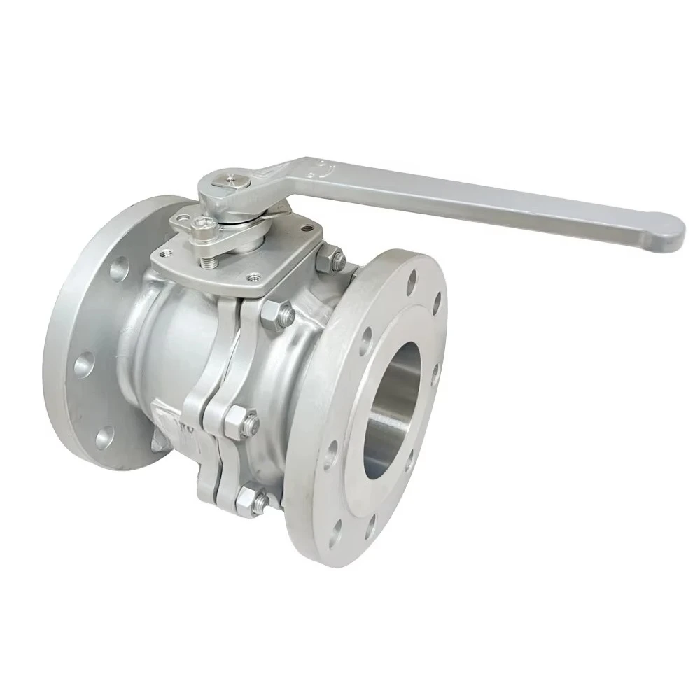 Factory Direct CF3M Stainless Steel Flange Ball Valve Q41F-16P Manual Heavy Duty For High Temperature Media OEM Customizable