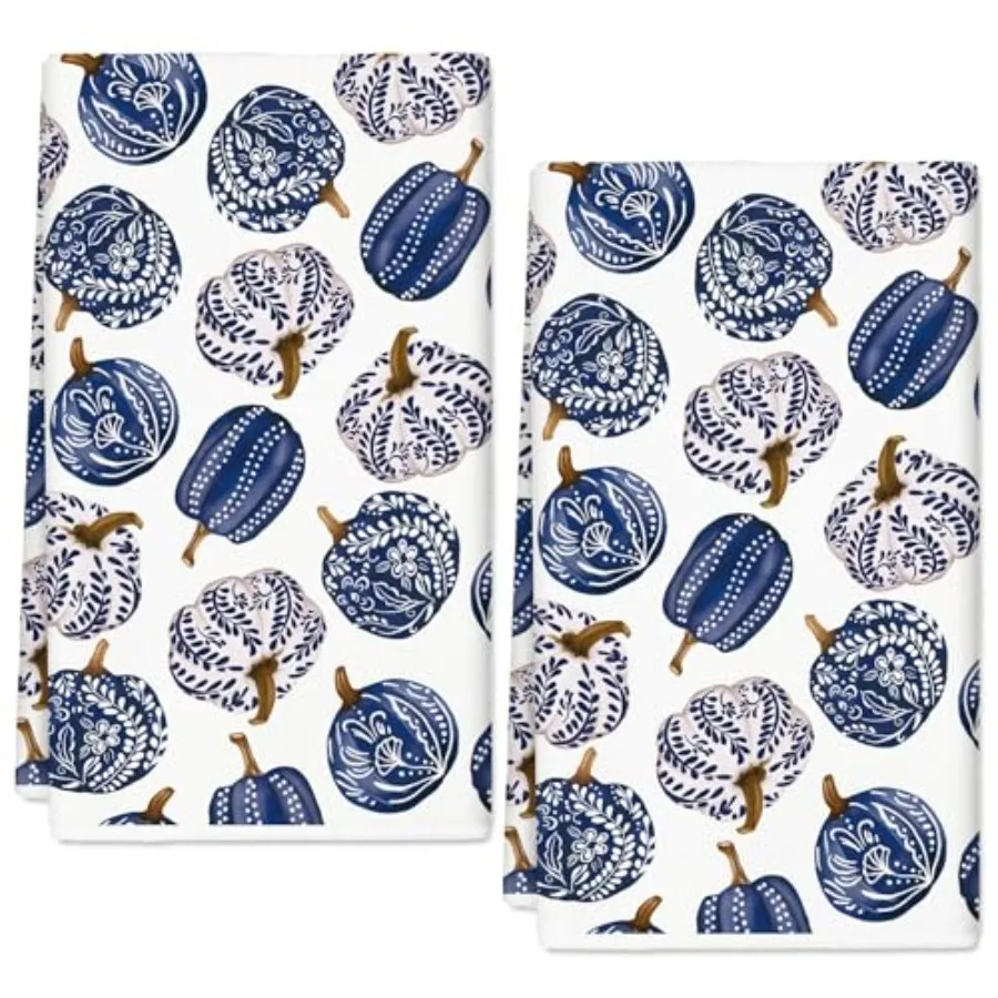 

Осеннее кухонное полотенце для мытья посуды 18x28 Ih, фарфоровая салфетка для мытья посуды в стиле шинуазри, декоративное сушильное чайное полотенце для рук на осень, спасибо