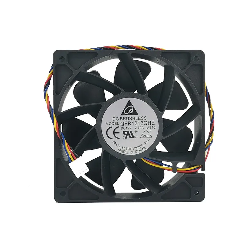 New original Delta 12V 12cm/14cm 1.6A/2.7A violence chassis fan ant S7S9 wing bit graphics card machine