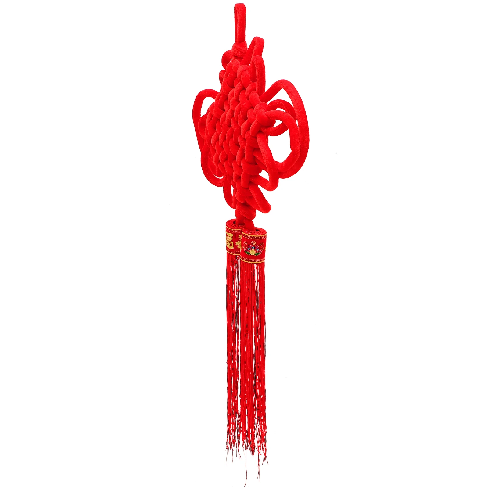 

Home Decor Chinese Knot Pendant Tassel Ornament Bead New Year Hanging Traditional Ornaments Red Pendants Spring Festival Work