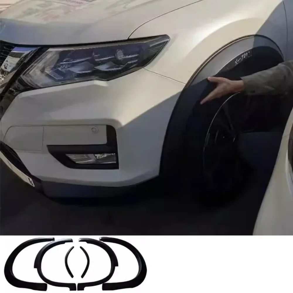 

For Nissan X-trail Rogue Modified New Style Car Fender Wheel Eyebrow Body Kit Protector Mud Guard Car Accessories