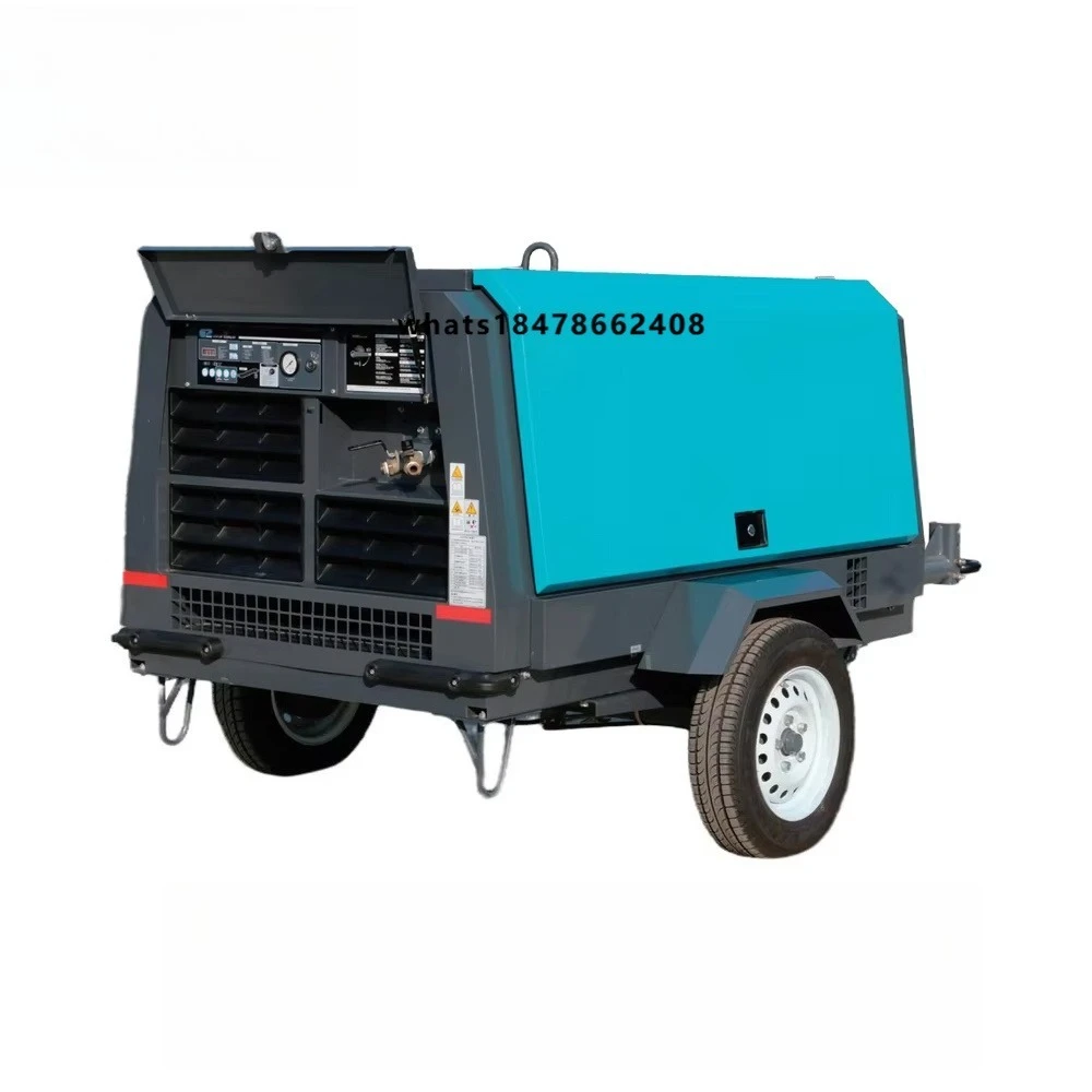 High-efficiency PDS Series PDS175S Portable Screw Air Compressor