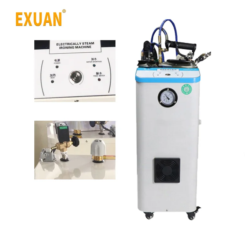 

Automatic Water Filling Steam Garment Ironing Machine Iron Commercial Industrial Pressure Boiler Window Curtains Dry Clean Shop