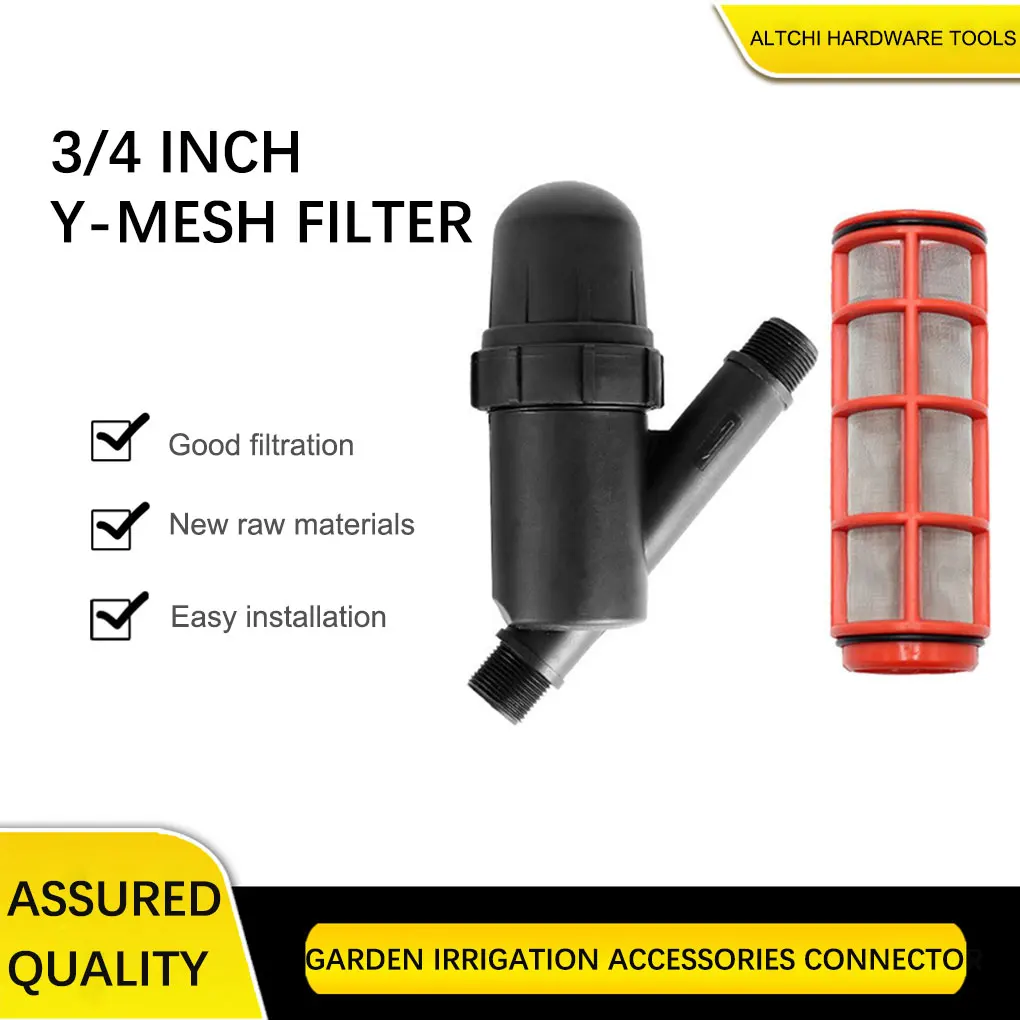 

Sprayer Filter Handy Installation Grit Catcher 1Mpa Outdoor Fittings Compact Size Garden Supplies 3/4 inch 120 Filtering Device