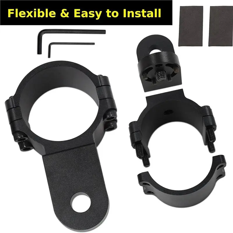 360° Adjustable Car Mount Bracket For UTV ATV RZR 4WD LED Whip Light Bar Car Body & Trim