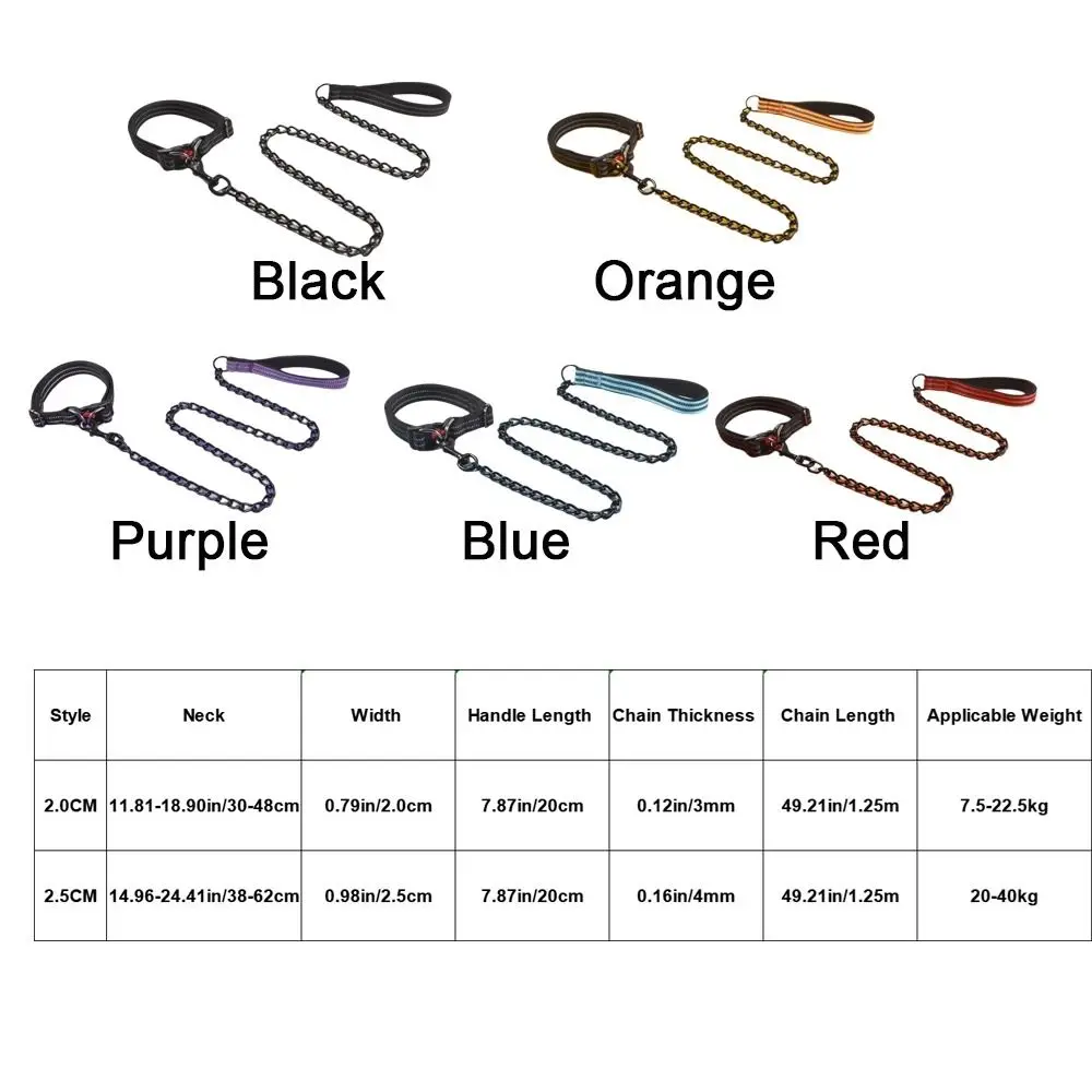 

Durable Adjustable Dog Leash Breathable Comfortable Pet Harness with Chain Waterproof Pet Lead Leash Walking