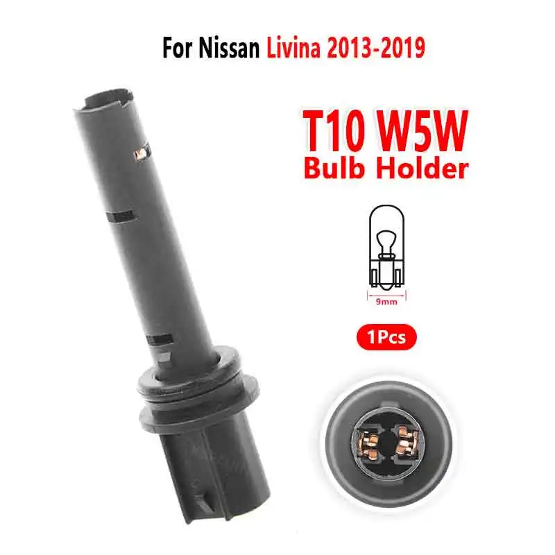 For Nissan Livina 2013-2019 Clearance Light T10 Bulb Holder Socket Base 1Pc