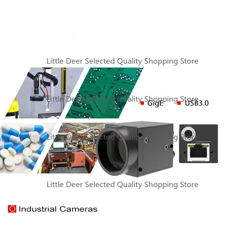 1600x1200 2MP Global Shutter Cheap GigE Area Scan Cameras Machine Vision Industrial Camera