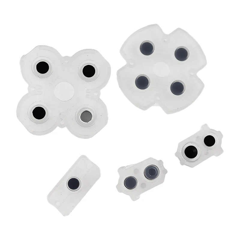 YuXi 1 Набор для PS4 проводящие клейкие кнопки сменный контроллер силиконовый Кондуктивный резиновая подкладка для кнопок резиновый коврик